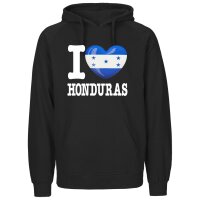 Herren Hoodie - I LOVE HONDURAS