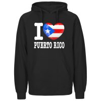 Herren Hoodie - I LOVE PUERTO RICO