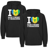 Kinder Hoodie - I LOVE SAINT VINCENT
