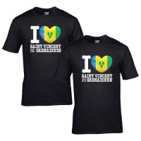 Kinder T-Shirt - I LOVE SAINT VINCENT