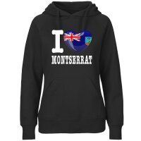 Damen Hoodie - I LOVE MONTSERRAT