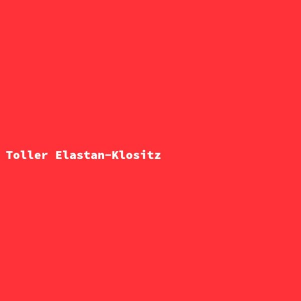 Toller Elastan-Klositz