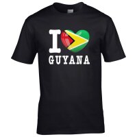Kinder T-Shirt - I LOVE GUYANA