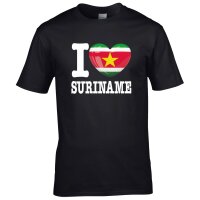 Kinder T-Shirt - I LOVE SURINAME