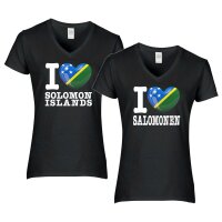 Damen T-Shirt - I LOVE SALOMONEN