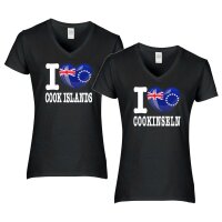 Damen T-Shirt - I LOVE COOKINSELN