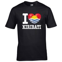 Herren T-Shirt - I LOVE KIRIBATI