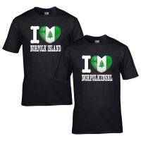 Kinder T-Shirt - I LOVE NORFOLKINSEL