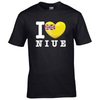 Kinder T-Shirt - I LOVE NIUE