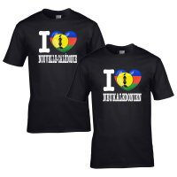 Kinder T-Shirt - I LOVE NEUKALEDONIEN