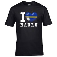 Kinder T-Shirt - I LOVE NAURU