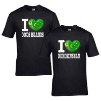 Kinder T-Shirt - I LOVE KOKOSINSELN