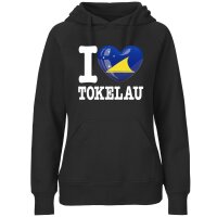 Damen Hoodie - I LOVE TOKELAU