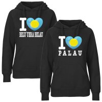 Damen Hoodie - I LOVE PALAU