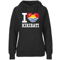 Damen Hoodie - I LOVE KIRIBATI