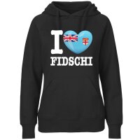 Damen Hoodie - I LOVE FIDSCHI