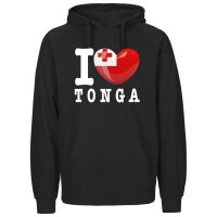 Herren Hoodie - I LOVE TONGA