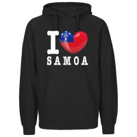 Herren Hoodie - I LOVE SAMOA