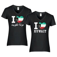 Damen T-Shirt - I LOVE KUWAIT
