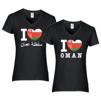 Damen T-Shirt - I LOVE OMAN
