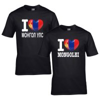 Kinder T-Shirt - I LOVE MONGOLEI