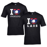 Kinder T-Shirt - I LOVE LAOS