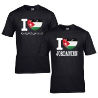 Kinder T-Shirt - I LOVE JORDANIEN