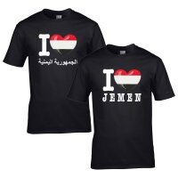 Kinder T-Shirt - I LOVE JEMEN