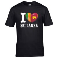 Kinder T-Shirt - I LOVE SRI LANKA