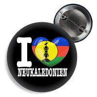 Button - I LOVE NEUKALEDONIEN -