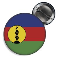 Button - NEUKALEDONIEN - Fahne