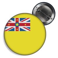 Button - NIUE - Fahne