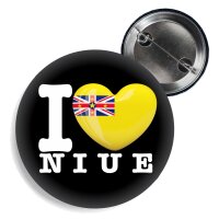 Button - I LOVE NIUE -