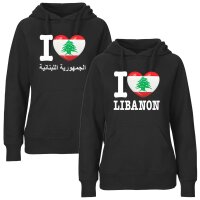 Damen Hoodie - I LOVE LIBANON