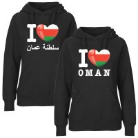Damen Hoodie - I LOVE OMAN