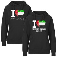 Damen Hoodie - I LOVE VEREINIGTE ARABISCHE EMIRATE
