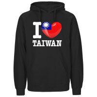 Herren Hoodie - I LOVE TAIWAN