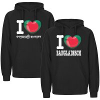 Herren Hoodie - I LOVE BANGLADESCH