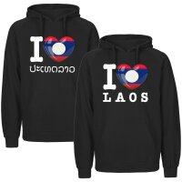 Kinder Hoodie - I LOVE LAOS