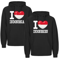 Kinder Hoodie - I LOVE INDONESIEN