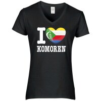 Damen T-Shirt - I LOVE KOMOREN