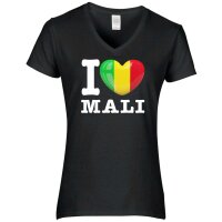 Damen T-Shirt - I LOVE MALI