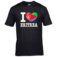Herren T-Shirt - I LOVE ERITREA