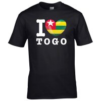 Herren T-Shirt - I LOVE TOGO