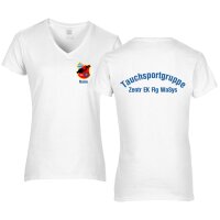 Damen T-Shirt - TSG - weiß -