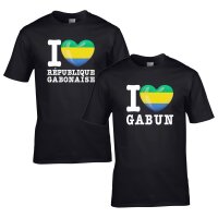 Kinder T-Shirt - I LOVE GABUN
