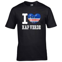 Kinder T-Shirt - I LOVE KAP VERDE