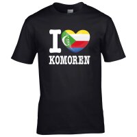 Kinder T-Shirt - I LOVE KOMOREN