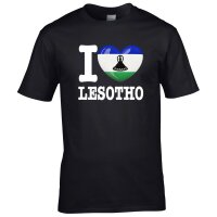 Kinder T-Shirt - I LOVE LESOTHO