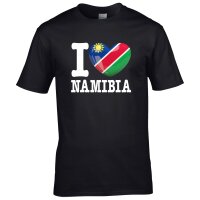 Kinder T-Shirt - I LOVE NAMIBIA